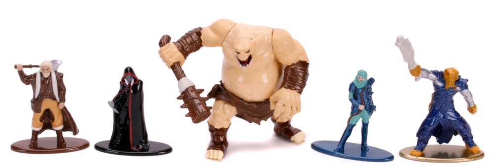 Jada Toys Dungeons & Dragons - 1.65 Inch Metal Figure Medium Pack B, 0801310316931