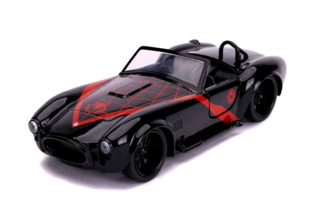 Spider-Man - Miles Morales 1965 Shelby Cobra 1:32 Scale Hollywood Ride, 0801310317433