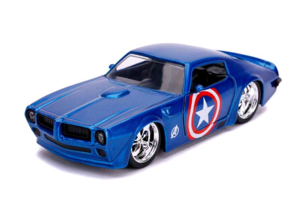 Captain America - Captain America 1972 Pontiac Firedbird 1:32 Scale Hollywood Ride, 0801310318454