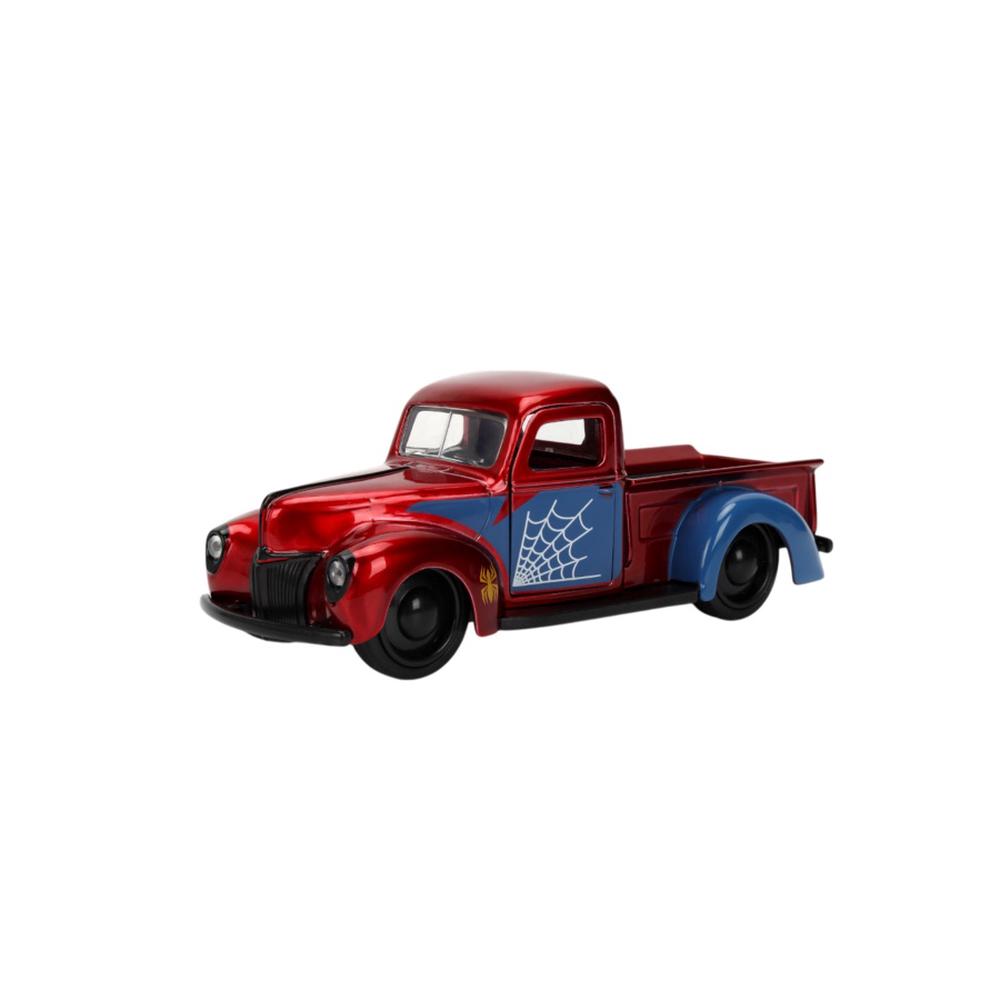 Marvel Comics - 1941 Ford Pickup Spider-Man 1:32 Scale Diecast Vehicle, 0801310321171