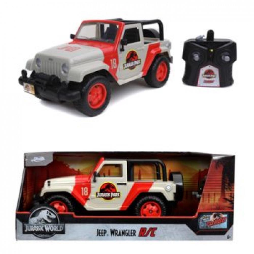 Jurassic World 1:16 Radio Control Jeep Wrangler, 0801310321324