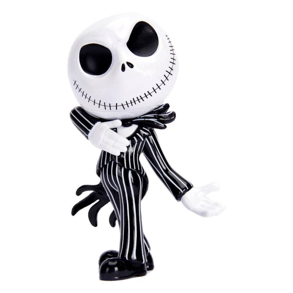 The Nightmare Before Christmas - Jack Skellington Glow in the dark Diecast Metal Figure - 4 Inch, 0801310323519