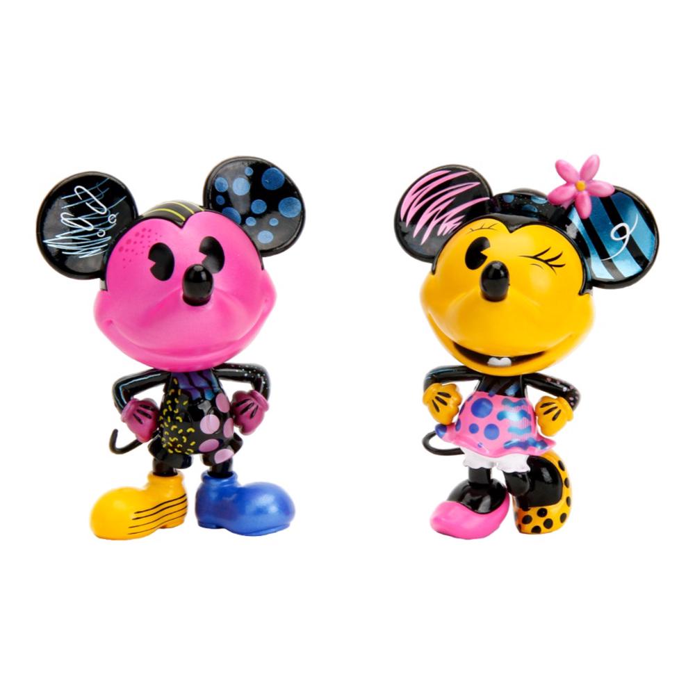 Jada Toys Disney - Mjckey and Minnie Next Level Collector Metal Figure Set, 2 Pack - 4 Inch by Jada Toys - ISBN: 0801310327524