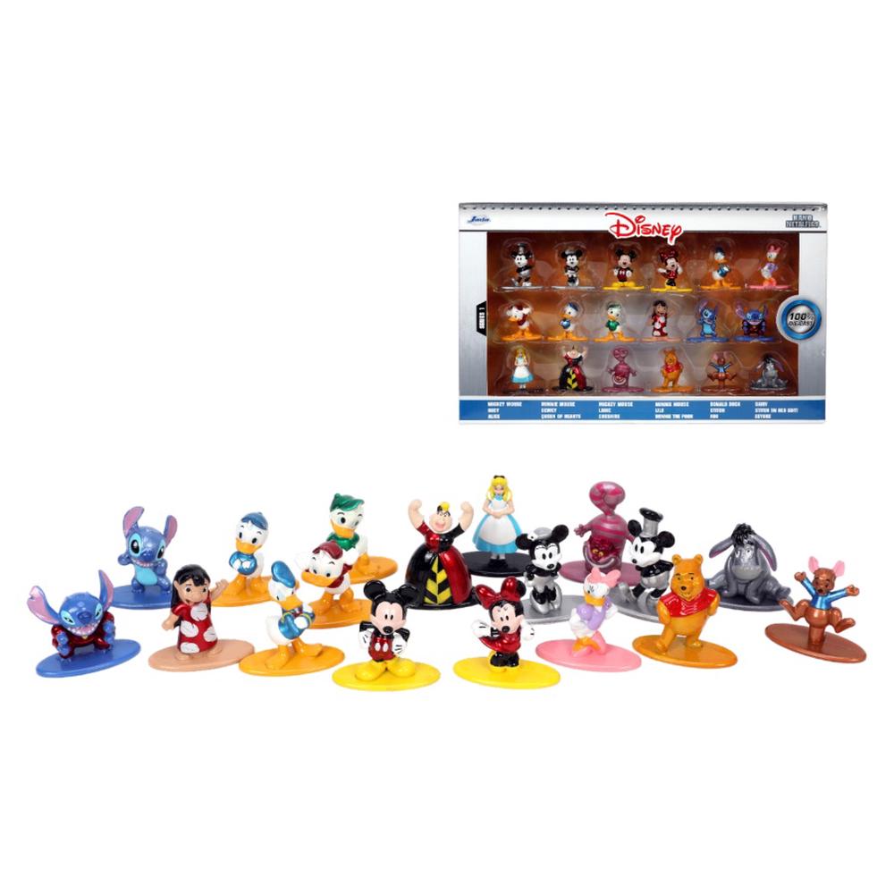 Jada Toys Disney - Nano Metal Figure (Series 1), 18 Pack Set, 0801310332016