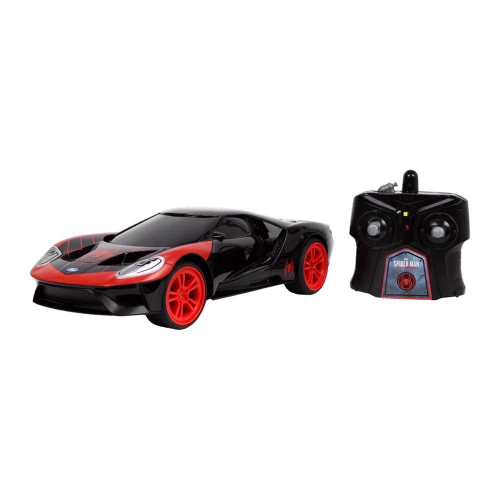Marvel - 1:16 2017 Ford GT (Mile Morales) R/C Car, 0801310332450