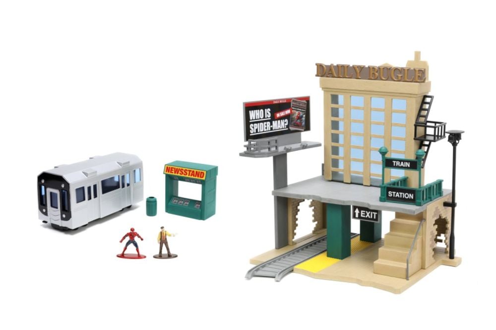 Jada Toys Spider-Man (comics) - New York City Deluxe Nano Scene with 2-Figure by Jada Toys - ISBN: 0801310336595