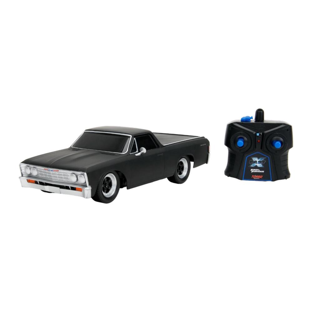 Fast & Furious - 1:16 1967 Chev El Camino R/C Car, 0801310344187