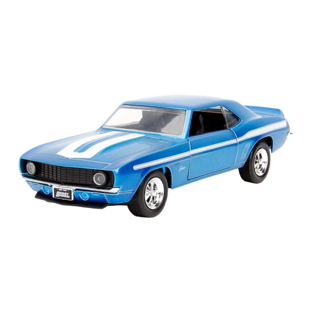 Fast & Furious - 1:32 1969 Chevrolet Camaro Diecast Vehicle (Candy Blue), 0801310344439