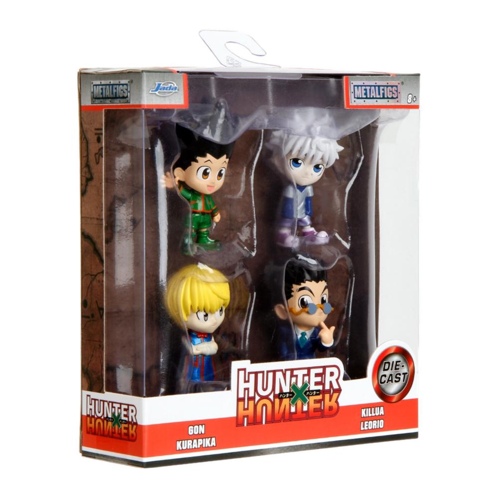 Jada Toys Hunter x Hunter Metal Figures, 4 Pack - 2.5 Inch, 0801310346051