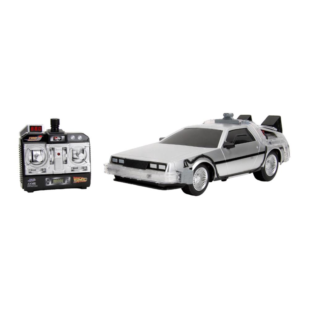 Back to the Future - 1:16 Time Machine R/C Vehicle with Light Up Function, 0801310346273