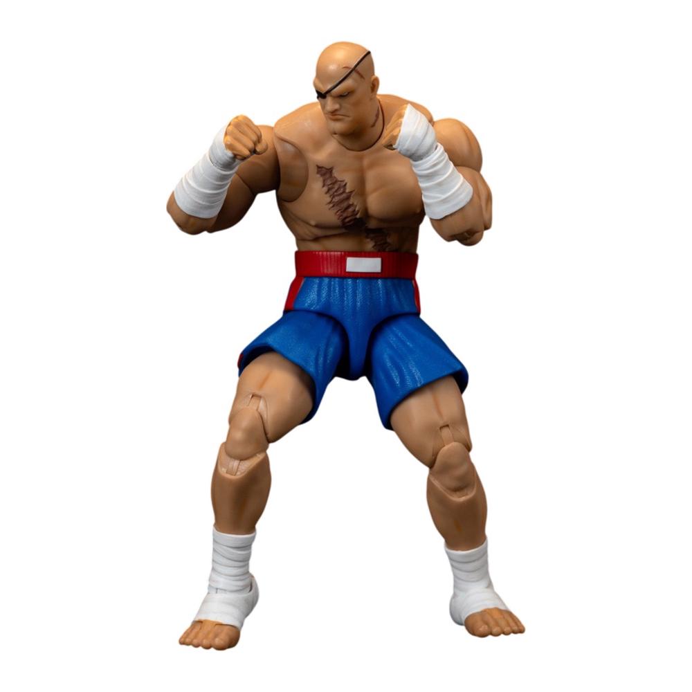 Jada Toys Street Fighter II - Sagat Figure - 6 Inch, 0801310351710