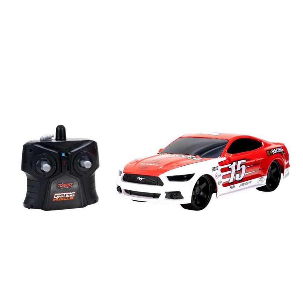 Jada Toys Big Time Muscle - 1:16 2015 Ford Mustang GT R/C, 0801310357552