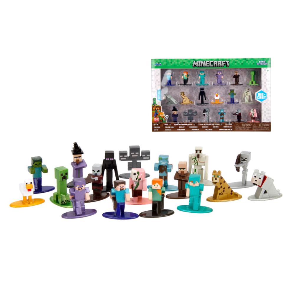 Jada Toys Minecraft - Nano MetalFig, 18 Pack (Wave 12) by Jada Toys - ISBN: 0801310358467