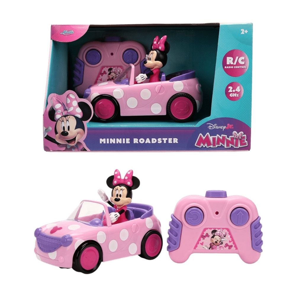 Jada Toys Disney - 1:32 Minnie Mouse RC Car (Simple Function) by Jada Toys - ISBN: 0801310368336
