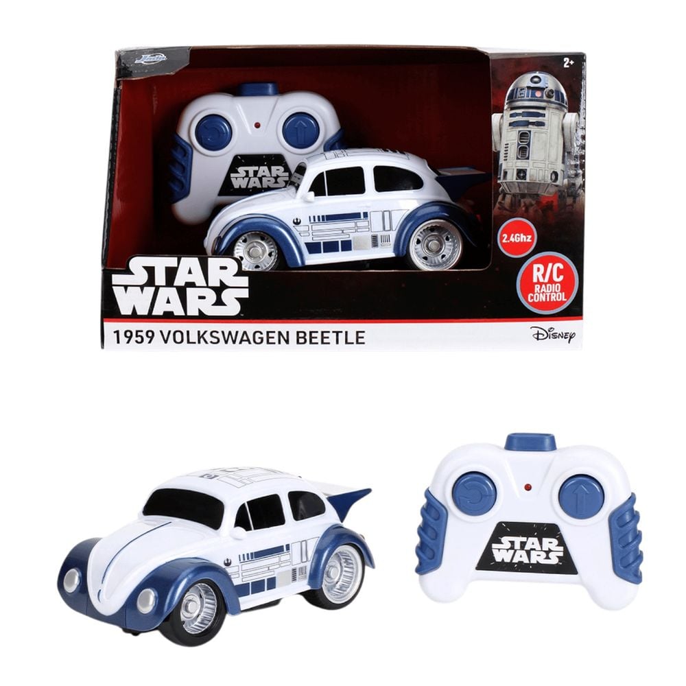 Jada Toys Star Wars - 1:32 1959 Volkswagen Beetle (R2D2) RC Car by Jada Toys - ISBN: 0801310369784