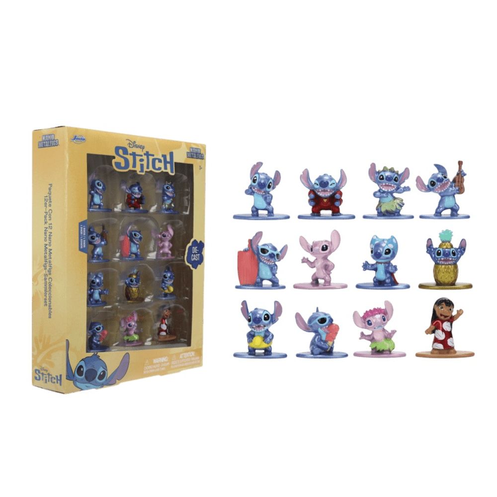 Jada Toys Lilo & Stitch - Nano Metalfigs (Series 1), 12 Pack by Jada Toys - ISBN: 0801310373613