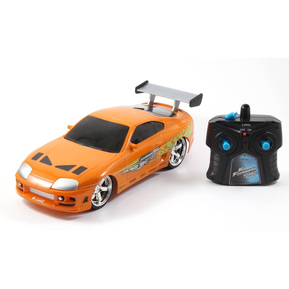 Fast & Furious R/C 1995 Toyota Supra Window Box, 1:16 Scale, 0801310975824