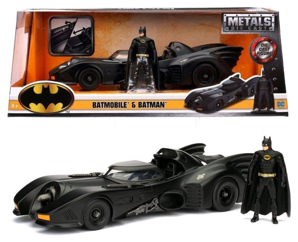 Jada Toys Batman Batmobile 1989 124 with Batman Buy online at The Nile