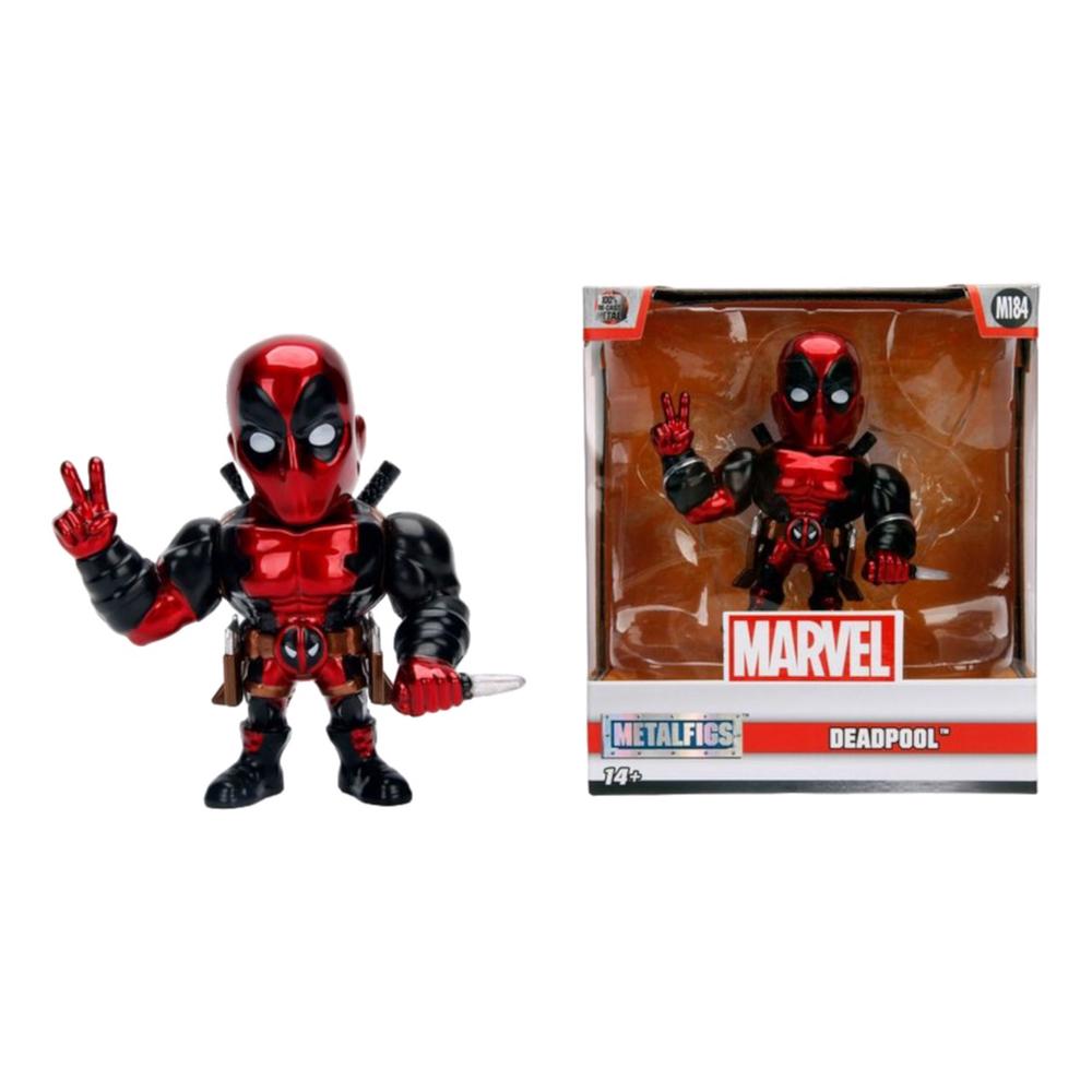 Jada Toys Marvel - Deadpool Red Metals Action Figure - 4 Inch by Jada Toys - ISBN: 0801310982723