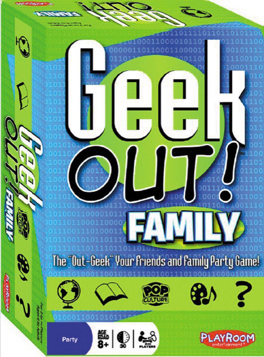 Playroom Entertainment Geek Out Family Board Game | Buy Online At The Nile