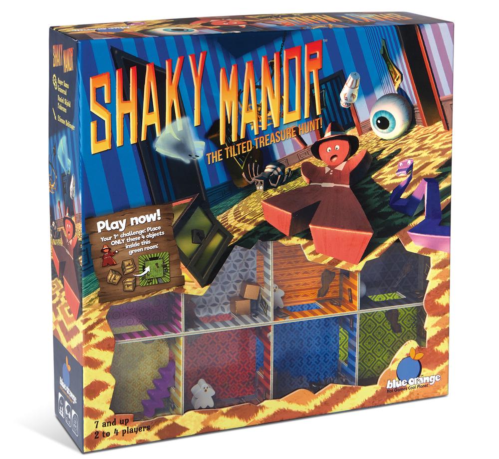 Blue Orange Games Shaky Manor/Panic Mansion, 0803979056005