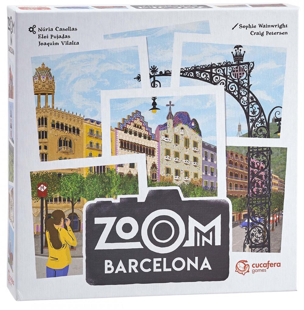 Cucafera Games Zoom in Barcelona Board Game Buy online at The Nile