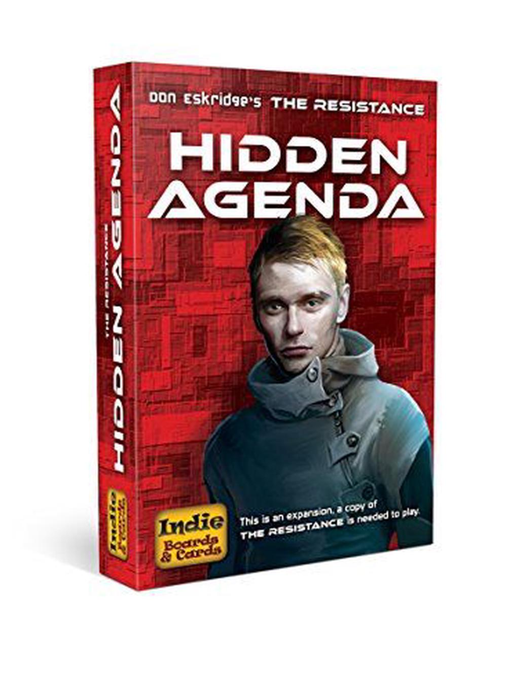 Indie Boards & Cards Resistance Hidden Agenda Card Game | Buy online at The  Nile