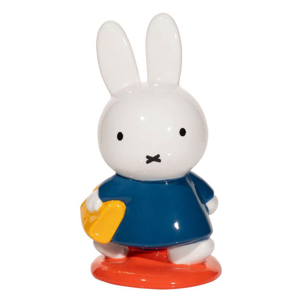 Miffy Holding School Bag Figurine, 0809663250100
