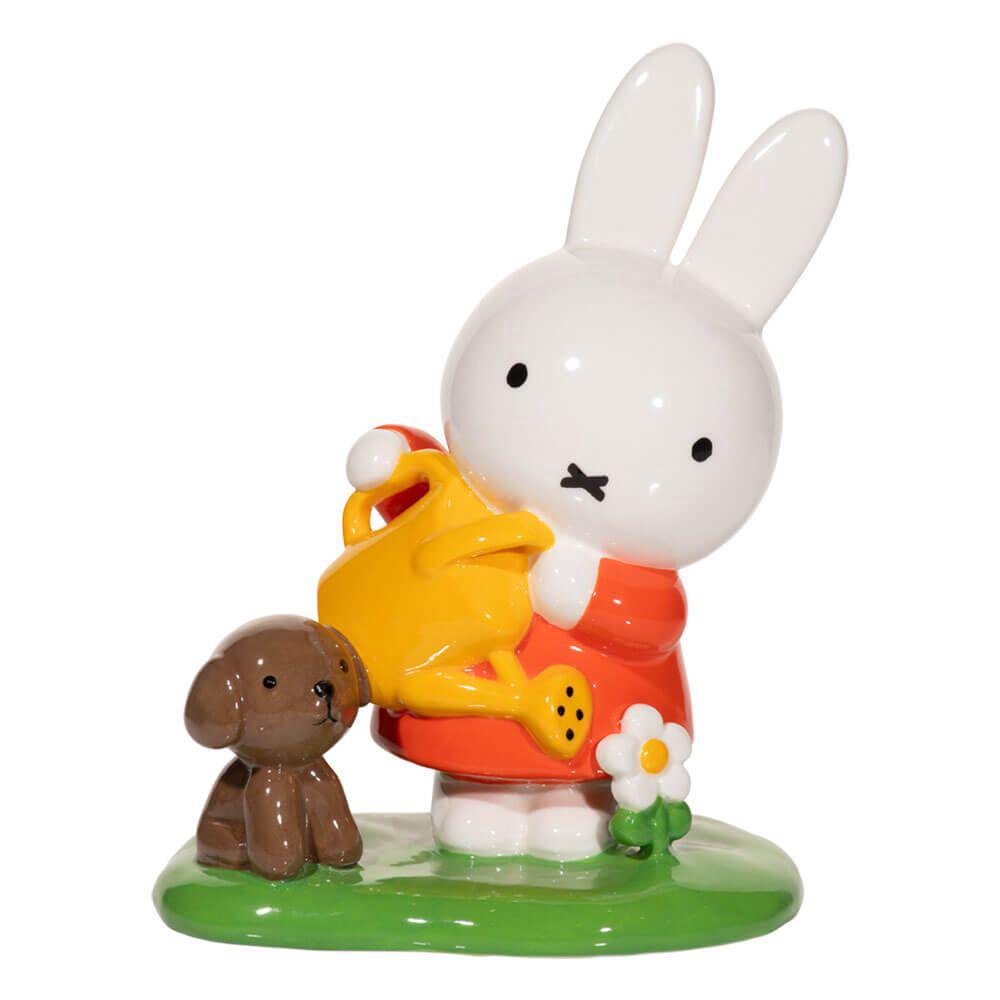 Miffy Gardening With Snuffy Figurine, 0809663250155
