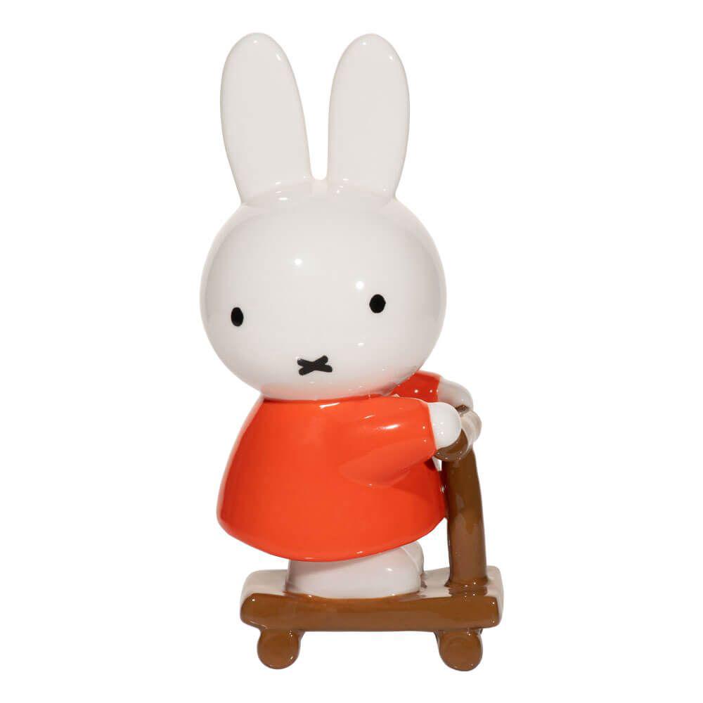 Miffy Riding Scooter Figurine by Miffy - ISBN: 0809663250179