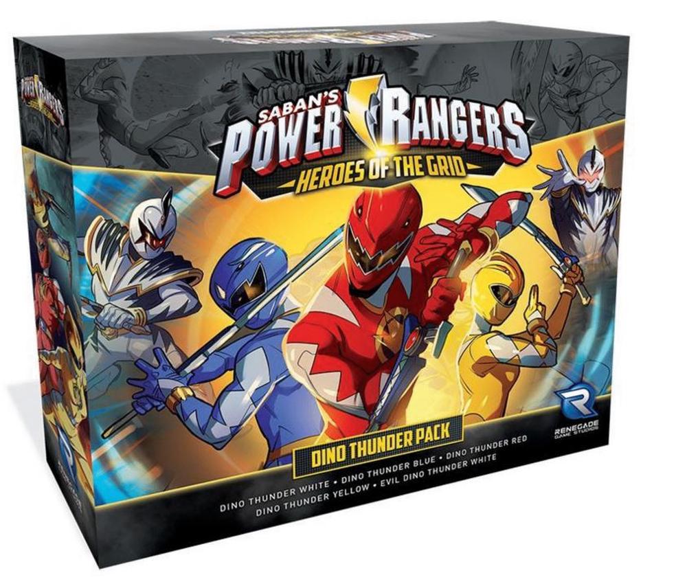 Renegade Game Studios Power Rangers: Heroes of the Grid - Dino Thunder ...