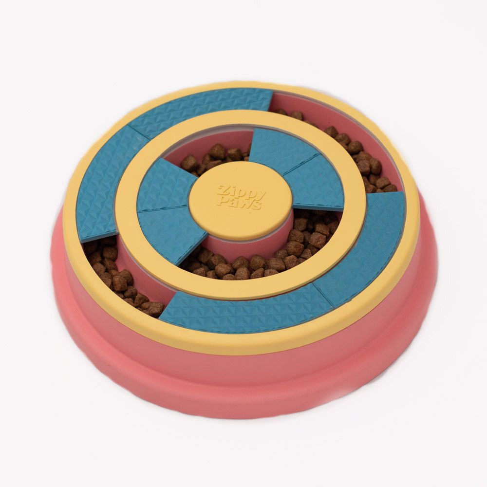 Zippy Paws Smarty Paws Puzzler Feeder Interactive Dog Toy - Wagging Wheel by Zippy Paws - ISBN: 0810032684242