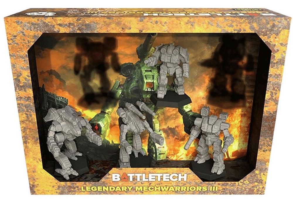 Catalyst Game Labs BattleTech - Legendary Mechwarriors III, 0810038459936