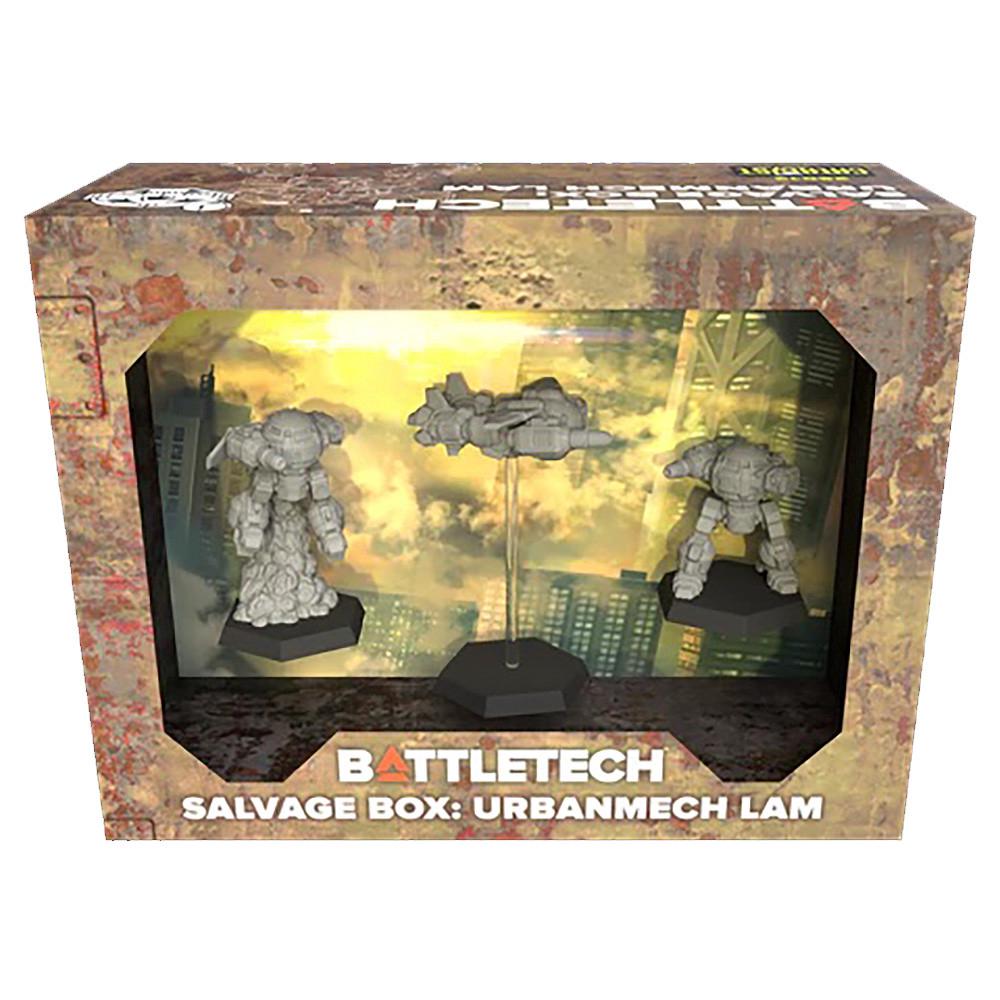 Catalyst Game Labs Battletech Salvage Box UrbanMech LAM, 0810038459967