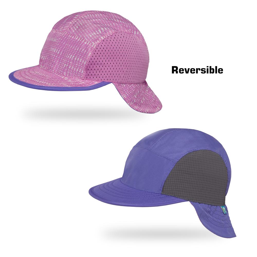 Infant SunFlip Cap (Lilac Grass Mat/Iris), 0810066503656