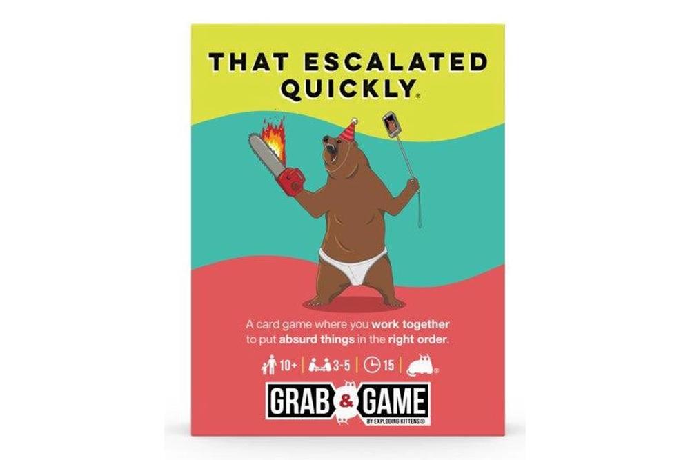 Grab & Game - That Escalated Quickly (By Exploding Kittens), 0810083044897