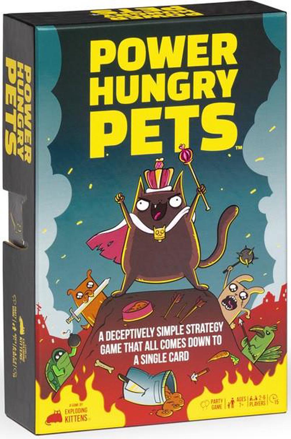 Power Hungry Pets by Exploding Kittens, 0810083045559
