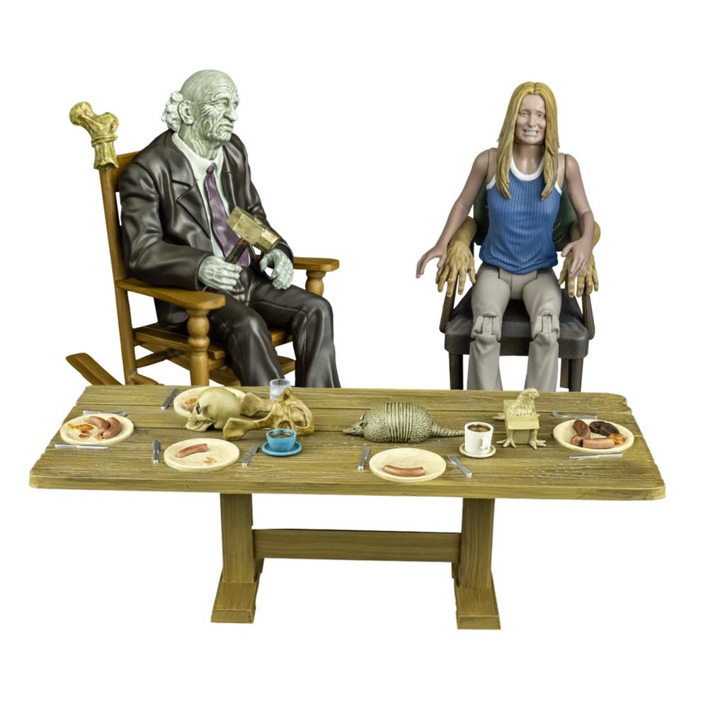 Trick or Treat Studios Texas Chainsaw Massacre - Dinner Scene Playset, 0810116282449