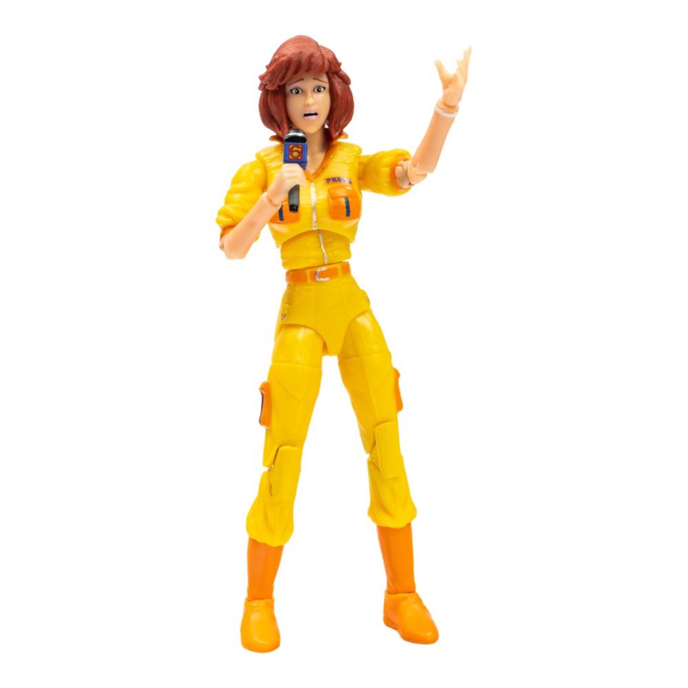 Teenage Mutant Ninja Turtles (comics) - April O'Neil The Reporter BST AXN Figure - 5 Inch, 0810122580195