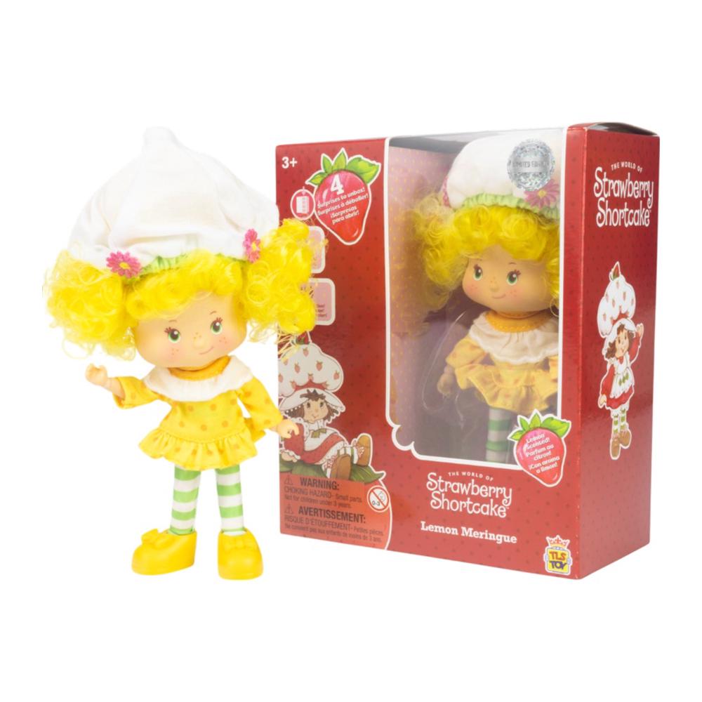 The Loyal Subjects Strawberry Shortcake - Lemon Meringue Fashion Doll - 5.5 Inch, 0810122580874