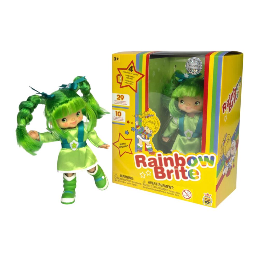 The Loyal Subjects Rainbow Brite - Patty O'Green 5.5 Fashion Doll, 0810122581116