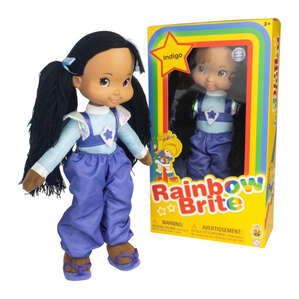 Trick Or Treat Studios Rainbow Brite - Indigo Doll - 12 Inch, 0810122581352