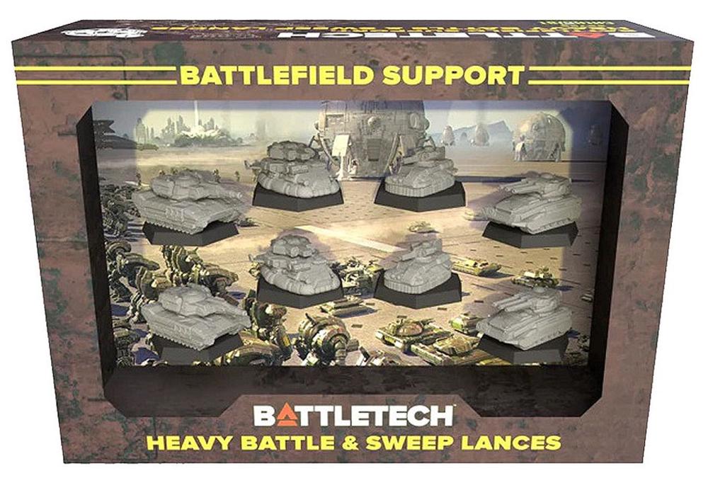 Catalyst Game Labs BattleTech - Battlefield Support Heavy Battle & Sweep Lances, 0810123692170