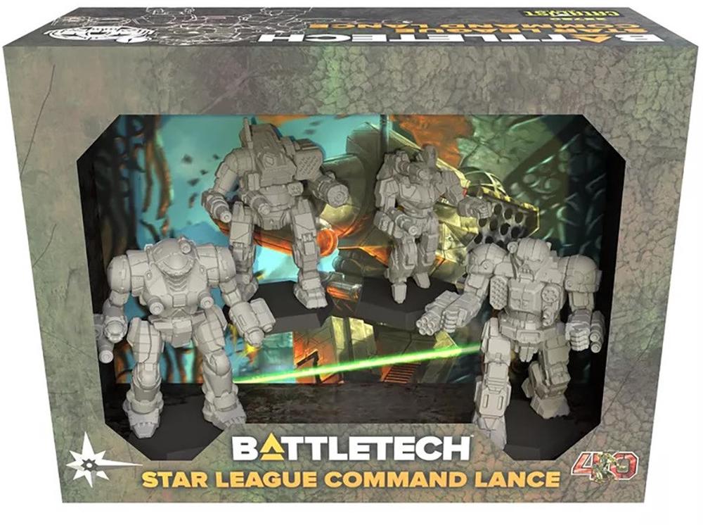 Catalyst Game Labs BattleTech: Star League Command Lance, 0810123695881