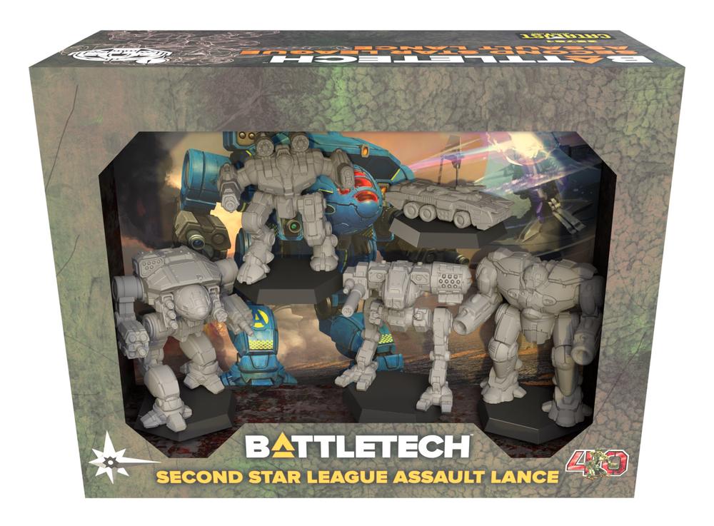 Catalyst Game Labs BattleTech: Second Star League Assault Lance ForcePack, 0810123696192