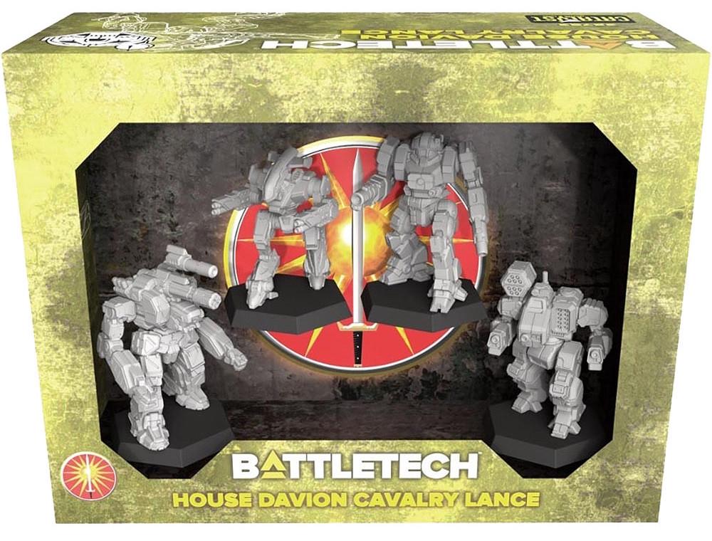Catalyst Game Labs Battletech - House Davion Cavalry Lance, 0810123696215