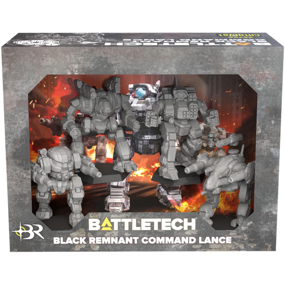 Catalyst Game Labs BattleTech - Black Remnant Command Lance, 0810123697229