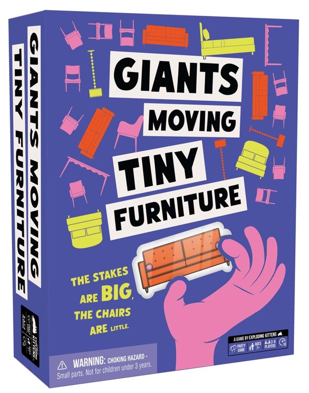 Giants Moving Tiny Furniture (By Exploding Kittens), 0810171410191
