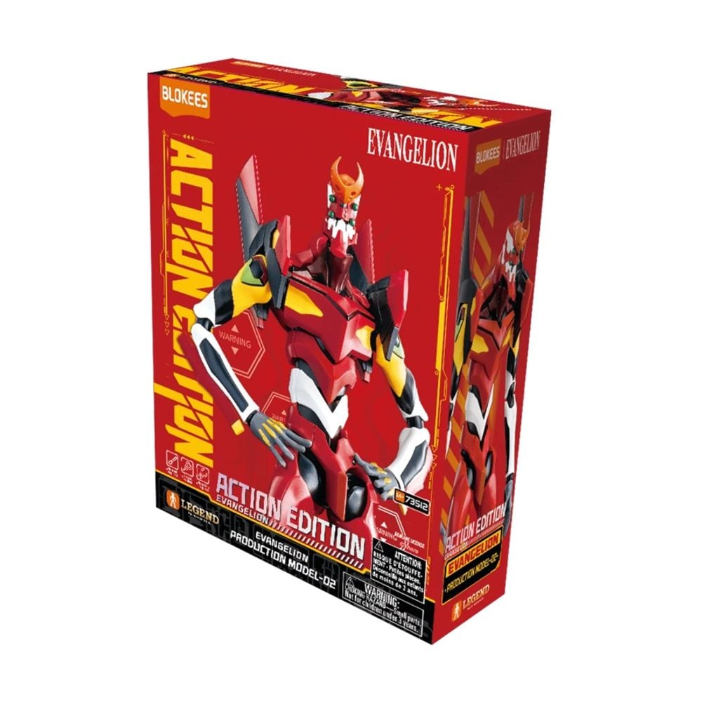 Blokees Evangelion - Evangelion Production Model-02 Action Edition Model Kit by Blokees - ISBN: 0810181531435