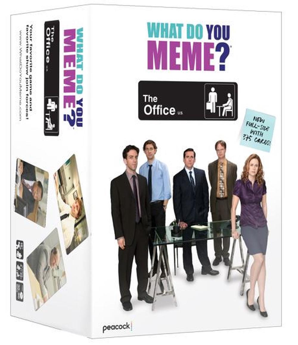 What Do You Meme The Office Edition Tabletop Party Game, 0810816031033